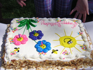 Birthday Cake (carrot cake...mmmmm)