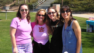 Karin, Kristen, Dani, and Trish