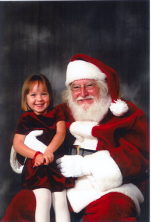 Aleshia & Santa