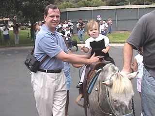 First Pony Ride