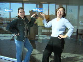 April & Karin At QuicKutz Headquarters In Orem UT