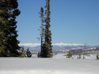 Continental Divide In The Rockies Of CO