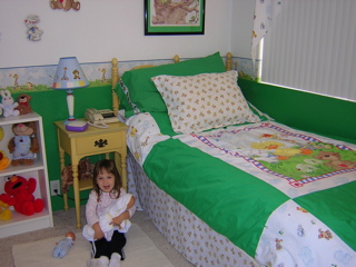 Playing In Her Room